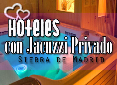 Hoteles con jacuzzi privado en la Sierra de Madrid